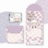 Groovy Eid Envelopes - Purple Checkers