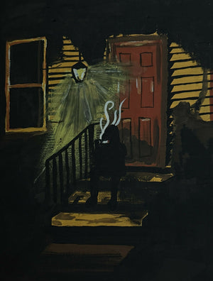 "It's evening already" Original Painting