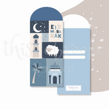 Serenity Eidiya Envelopes - Blue