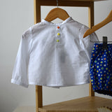 Spotty trousers and white blouse (AB71_AB72) 2