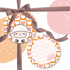 Groovy Eid Gift Tags - Hearts