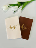 Bridal - His and Hers Vow Books