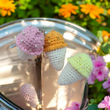 Keychain icecream crochet