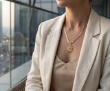 Solar Spiral Necklace