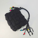 Crocheted weave bag