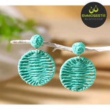 Raffia Earrings