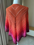 Ultimate Sacrifice Shawl - Sunset Phoenix