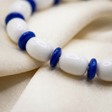Azure Drift Bead Bracelet