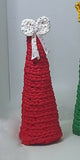 Christmas tree crochet decor