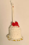 Christmas crochet bell