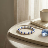 Azure Drift Bead Bracelet