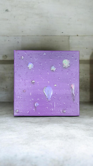 Original painting, Purple Reign (!)