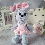 Handmade crochet bunny