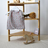 Flowery top and pouch (AB10-1) 1