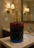 Handcrafted Luxury Resin Soap Dispenser | Elegant Home Decor