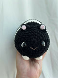 Black & White Cat Plushie