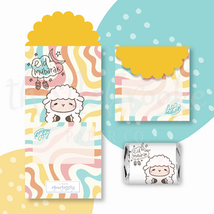 Groovy Eid Envelopes - Waves