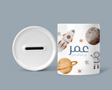 Personalised Ceramic Money Box - Boys