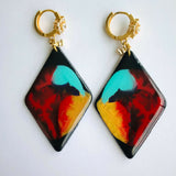 Abstract earrings