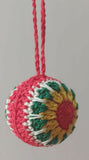 Boho Style Crochet Christmas Baubles