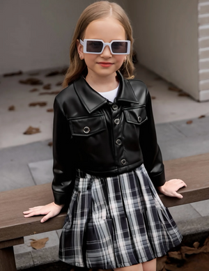 Mini Rebel Skirt Set