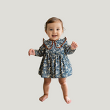 Blue Floral Dress