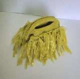 Crochet organza clutch