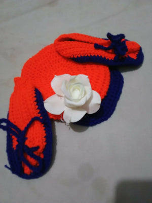Handmade Crochet Baby Newborn Set