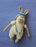 Crochet Llama Plushie (Beige)