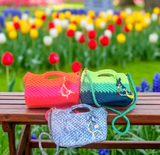 Crocheted Mini Crossbody Tote – Handmade Bag