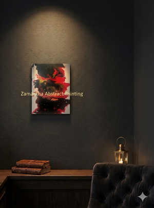 Scarlet Masked Painting