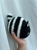 Black & White Cat Plushie