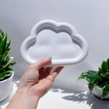 Cloud Trinket Tray - Handmade Home Decor for Candle and Jewellery Storage