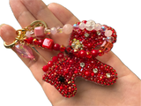 Red Horse brooch and pendant for necklace and bag charm
