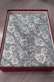 Embroidered Mukhawar with Matching Sheila