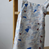 Triangle fabric dungarees (AB161-1) 2