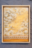 Floral Mukhawar Indonesian Silk Fabric with Matching Scarf