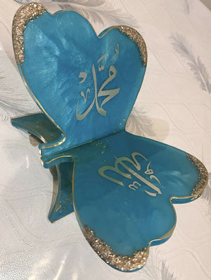 Handmade Islamic Resin Book Stand (Rehal) – Customized