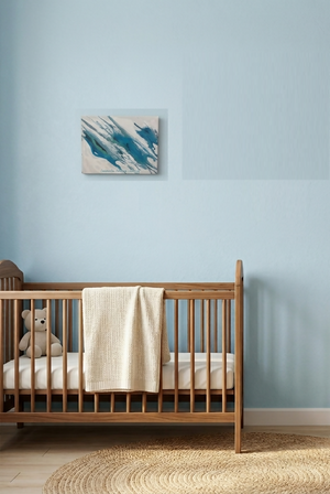 Azure Surge Painting