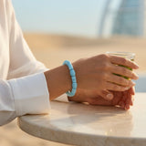 Sky Glow Beaded Bracelet