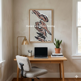 Gliding Beige Painting