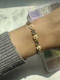 Blue Daisy Chain Bracelet