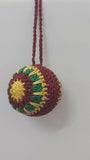 Boho Style Crochet Christmas Baubles