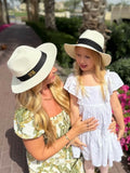 cream hats