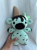 Mint Chocolate Chip Cow Plushie