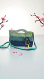 Crocheted Mini Crossbody Tote – Handmade Bag