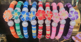 Polymer clay beads bracelets heishi