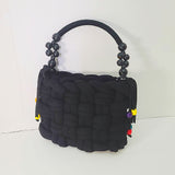 Crocheted weave bag
