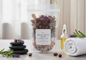 Botanical bath soak (relaxing)