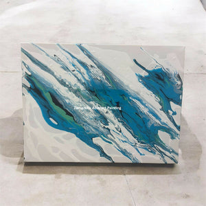 Azure Surge Painting